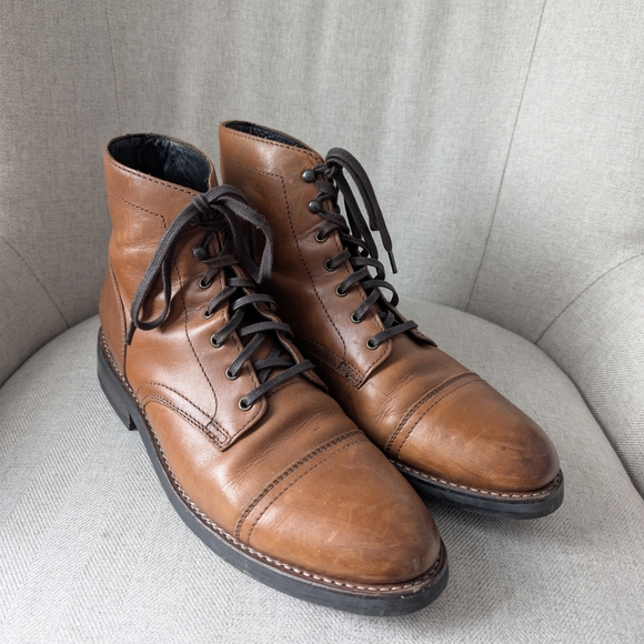 Men's Thursday Boots - Brown Leather Size 12 - Picture 1 of 6